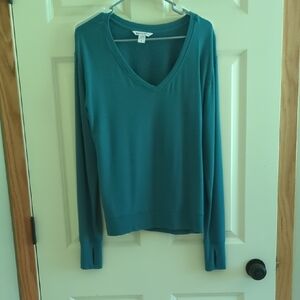 Athleta Blue Fitted Sweater